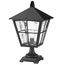 Светильник для уличного освещения с стеклянными плафонами прозрачного цвета Elstead Lighting BL33 BLACK