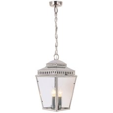 Светильник для уличного освещения с арматурой никеля цвета, стеклянными плафонами Elstead Lighting MANSIONHS8 PN