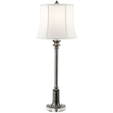 Настольная лампа с арматурой никеля цвета, плафонами белого цвета Feiss FE/STATERM BL AN