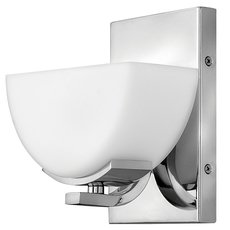 Светильник для ванной комнаты с арматурой хрома цвета, плафонами белого цвета Hinkley HK/VERVE1 BATH