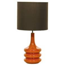 Настольная лампа с плафонами чёрного цвета Elstead Lighting HQ/POP ORANGE