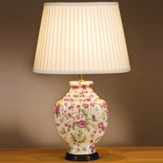 Настольная лампа с абажуром Luis Collection LUI/PINK CARN