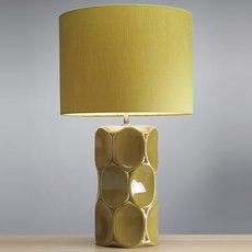 Настольная лампа с абажуром Luis Collection LUI/GREEN RETRO