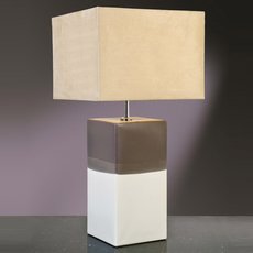 Настольная лампа с абажуром Luis Collection LUI/ALBA CREAM