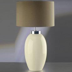 Настольная лампа с абажуром Luis Collection LUI/VICTOR LG CR