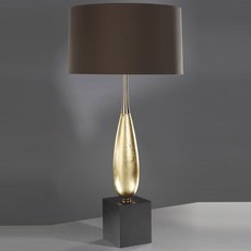 Настольная лампа с абажуром Luis Collection LUI/SOLOMON GOLD