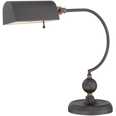 Настольная лампа с плафонами бронзы цвета Quoizel QZ/PARLIAMENT/TL