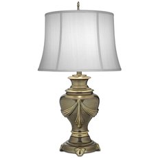 Настольная лампа с арматурой бронзы цвета, плафонами белого цвета Stiffel SF/DETROIT