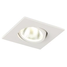 Точечный светильник с арматурой белого цвета, металлическими плафонами Simple Story 2077-LED12DLW