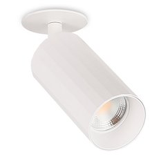 Точечный светильник с плафонами белого цвета Simple Story 2064-1DLW