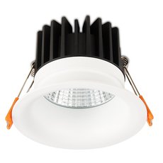 Точечный светильник с плафонами белого цвета Simple Story 2078-LED12DLW