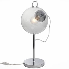 Настольная лампа с арматурой хрома цвета, стеклянными плафонами ST LUCE SL550.104.01
