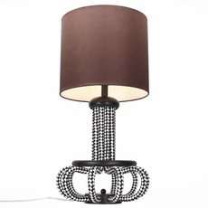 Настольная лампа с текстильными плафонами коричневого цвета ST LUCE SL811.704.01