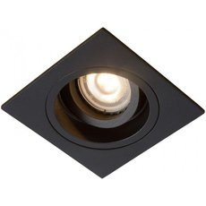 Точечный светильник с арматурой чёрного цвета, плафонами чёрного цвета Lucide 22959/01/30