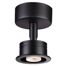 Точечный светильник с арматурой чёрного цвета Novotech 370606
