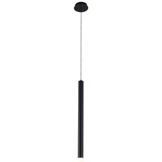 Светильник с металлическими плафонами чёрного цвета Simple Story 2057-LED3PLB