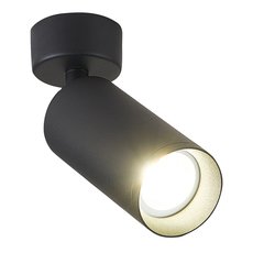 Точечный светильник с арматурой чёрного цвета Simple Story 2033-1CLB