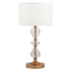Настольная лампа с арматурой золотого цвета, плафонами белого цвета Simple Story 1008-1TL