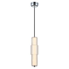 Светильник с арматурой хрома цвета, плафонами белого цвета Simple Story 1043-LED12PL