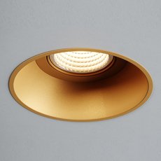 Точечный светильник для натяжных потолков Quest Light CLASSIC LD gold