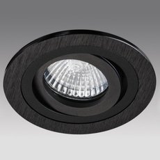 Точечный светильник с металлическими плафонами MEGALIGHT SAC 021D BLACK/BLACK