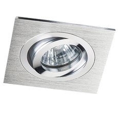Точечный светильник с арматурой алюминия цвета, металлическими плафонами MEGALIGHT SAG103-4 SILVER/SILVER