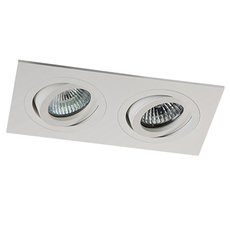 Точечный светильник с металлическими плафонами MEGALIGHT SAG203-4 WHITE/WHITE