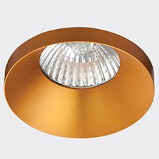 Точечный светильник с арматурой золотого цвета ITALLINE SP SOLO GOLD