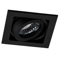 Точечный светильник с арматурой чёрного цвета ITALLINE QANA 1L BLACK