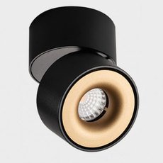 Точечный светильник с металлическими плафонами ITALLINE IT02-001 black/gold