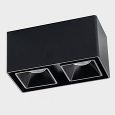 Точечный светильник с металлическими плафонами ITALLINE FASHION FX2 black/black