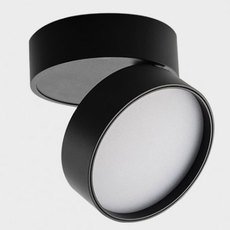 Точечный светильник с металлическими плафонами чёрного цвета MEGALIGHT M03-008 black