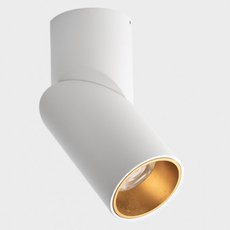 Точечный светильник с арматурой белого цвета, металлическими плафонами MEGALIGHT M03-0106 white/gold