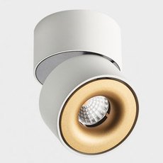 Точечный светильник с металлическими плафонами ITALLINE IT02-001 white/gold