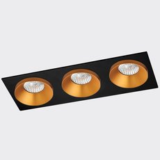 Точечный светильник для натяжных потолков ITALLINE SOLO SP03 GOLD/BLACK