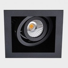 Точечный светильник с арматурой чёрного цвета ITALLINE DL 3014 black