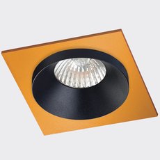 Точечный светильник для гипсокарт. потолков ITALLINE SOLO SP01 BLACK/GOLD
