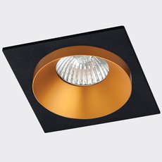Встраиваемый точечный светильник ITALLINE SOLO SP01 GOLD/BLACK