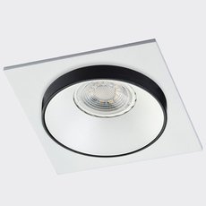 Точечный светильник для натяжных потолков ITALLINE SOLO SP01 WHITE/BLACK/WHITE