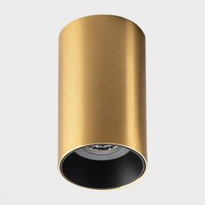 Точечный светильник с арматурой золотого цвета, металлическими плафонами MEGALIGHT M03-046/130 gold/black