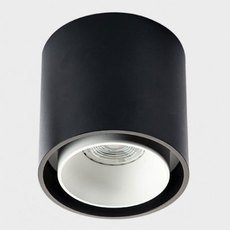 Точечный светильник с арматурой чёрного цвета ITALLINE SKY black/white