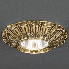 Точечный светильник с арматурой золотого цвета Reccagni Angelo SPOT 1077 ORO