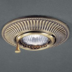 Точечный светильник с арматурой золотого цвета Reccagni Angelo SPOT 1082 ORO