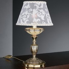 Настольная лампа с абажуром Reccagni Angelo P 7134 P