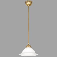 Светильник с арматурой бронзы цвета, плафонами белого цвета Berliner Messinglampen ps53-17opb