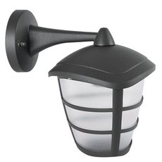 Светильник для уличного освещения с арматурой чёрного цвета, пластиковыми плафонами KANLUX 23581 (RILA 23L-DOWN)