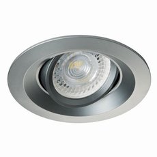 Точечный светильник с арматурой серого цвета, плафонами серого цвета KANLUX 26744