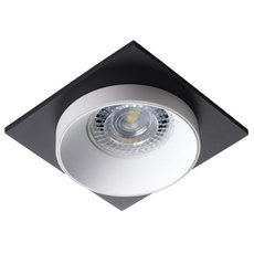Точечный светильник с арматурой чёрного цвета, плафонами белого цвета KANLUX 29130