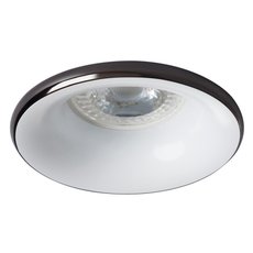 Точечный светильник с арматурой чёрного цвета, плафонами белого цвета KANLUX 27802