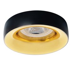 Точечный светильник с арматурой чёрного цвета KANLUX 27810